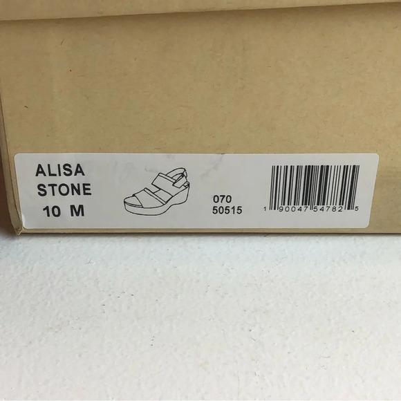 National Comfort Womens Alisa in Stone Sandals Size 10 - Picture 5 of 10